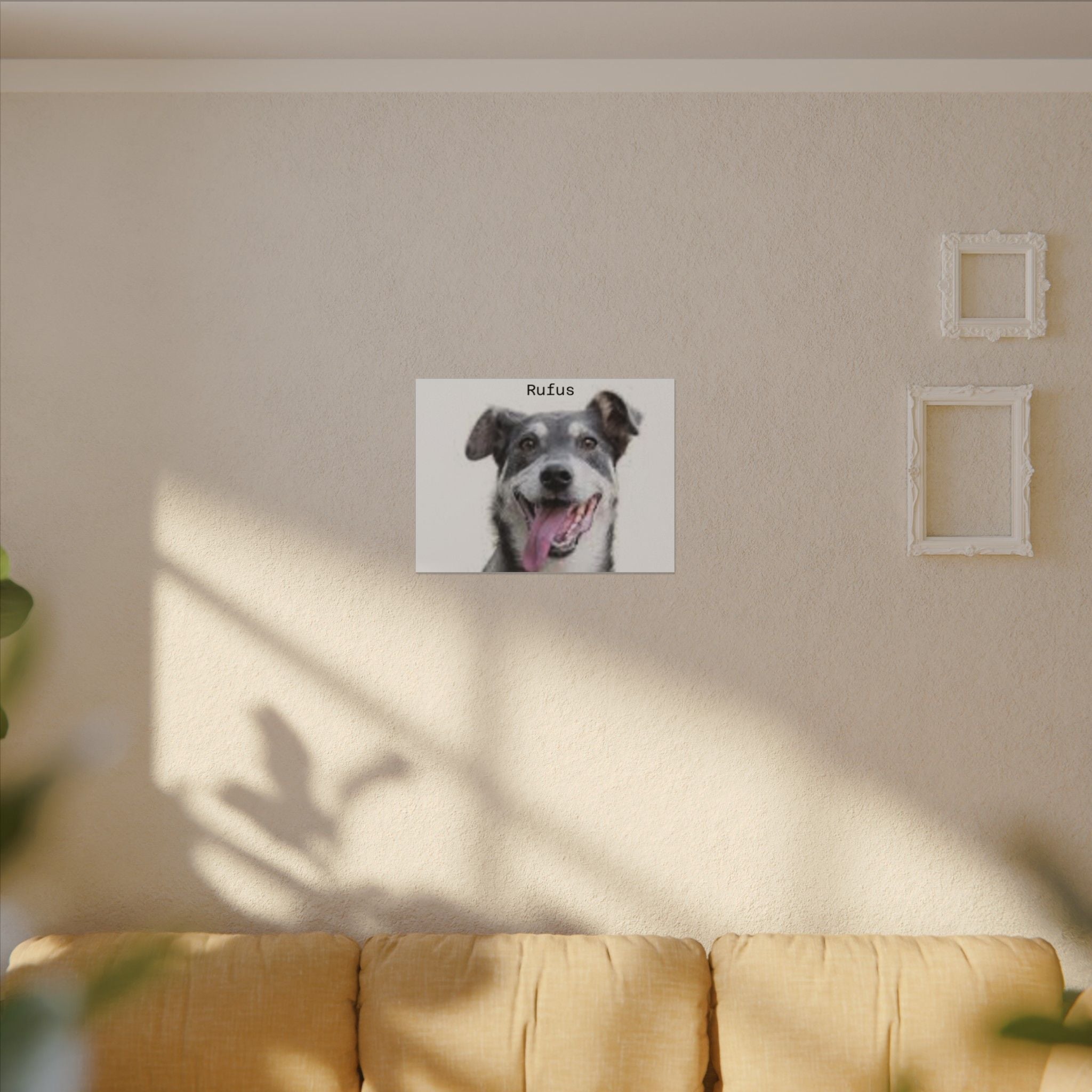 Portrait Canvas — Matte Stretched Wall Art for Pet Lovers
