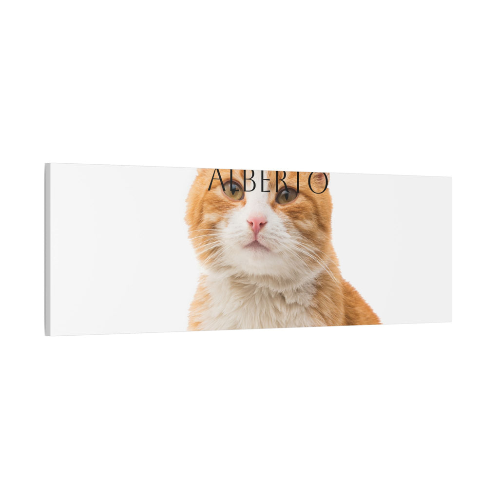 Pet Portrait Satin Canvas (Stretched)