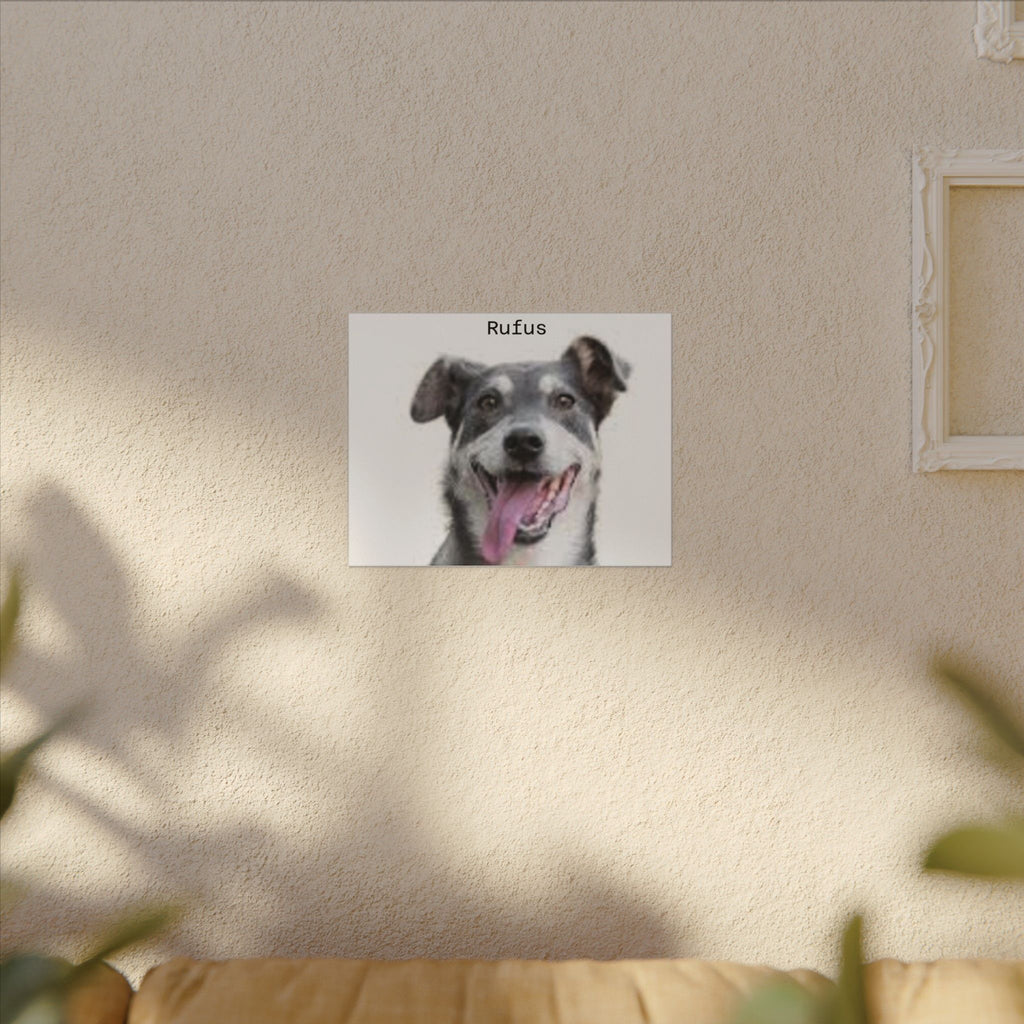 Portrait Canvas — Matte Stretched Wall Art for Pet Lovers
