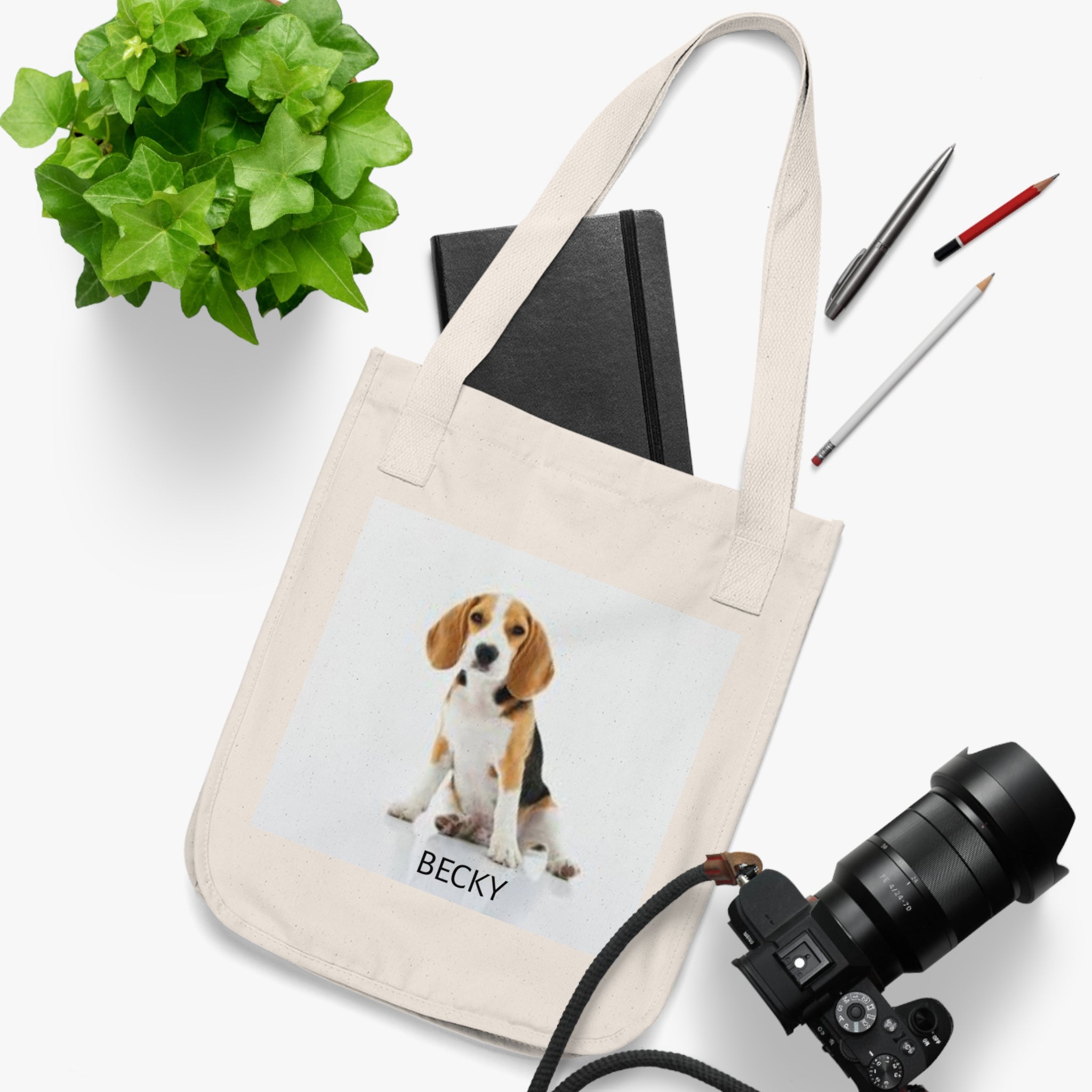 Pet Mom Tote Bag — Personalized Canvas Tote, Eco-Friendly Gift for Dog Lovers