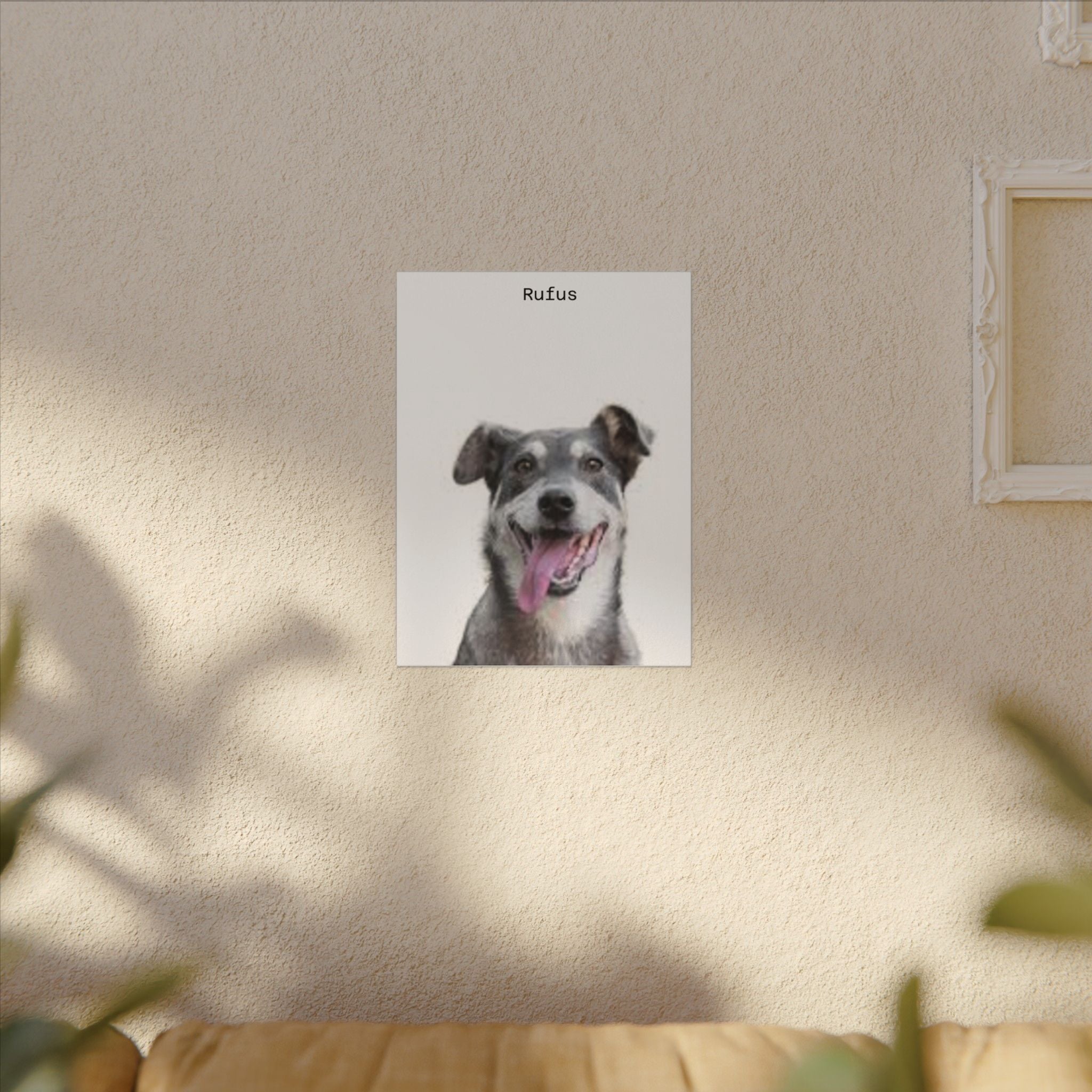 Portrait Canvas — Matte Stretched Wall Art for Pet Lovers