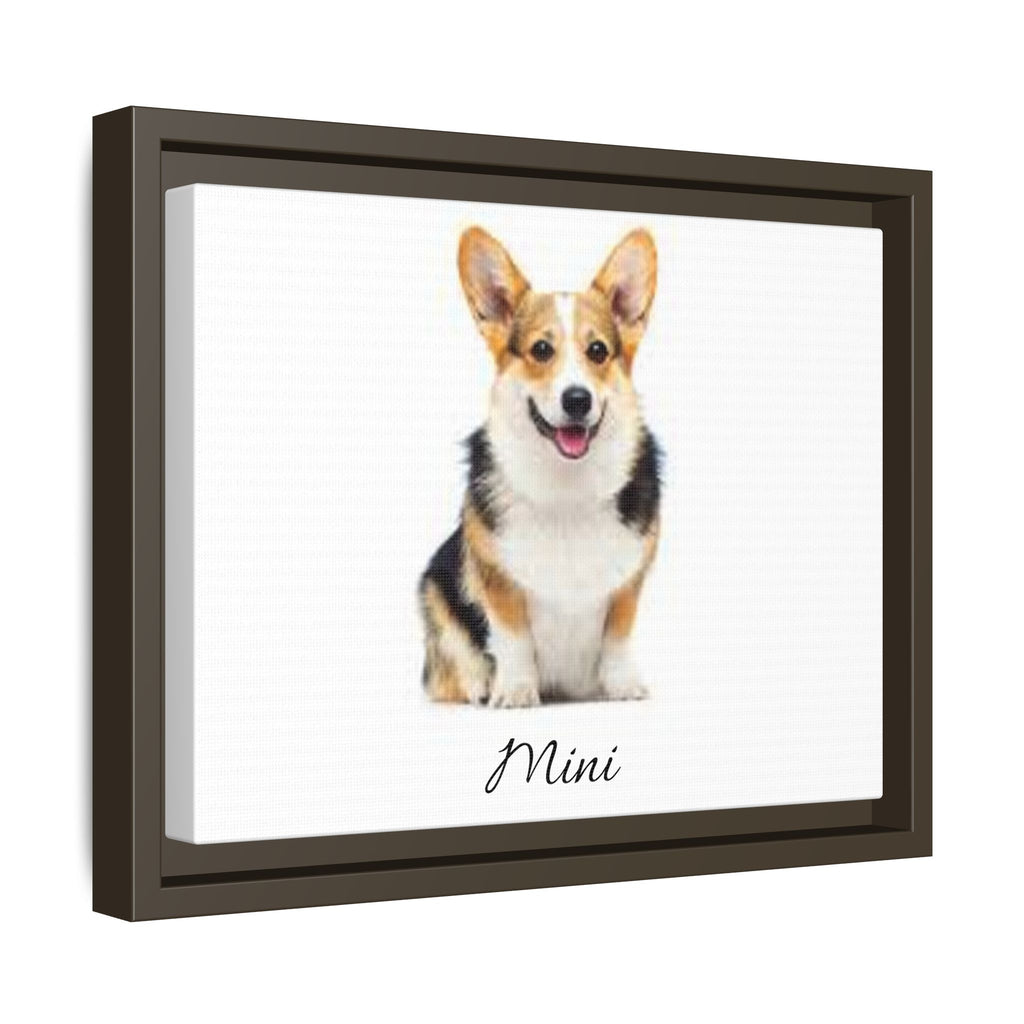 Framed Matte Canvas Portrait – Personalized Wall Art