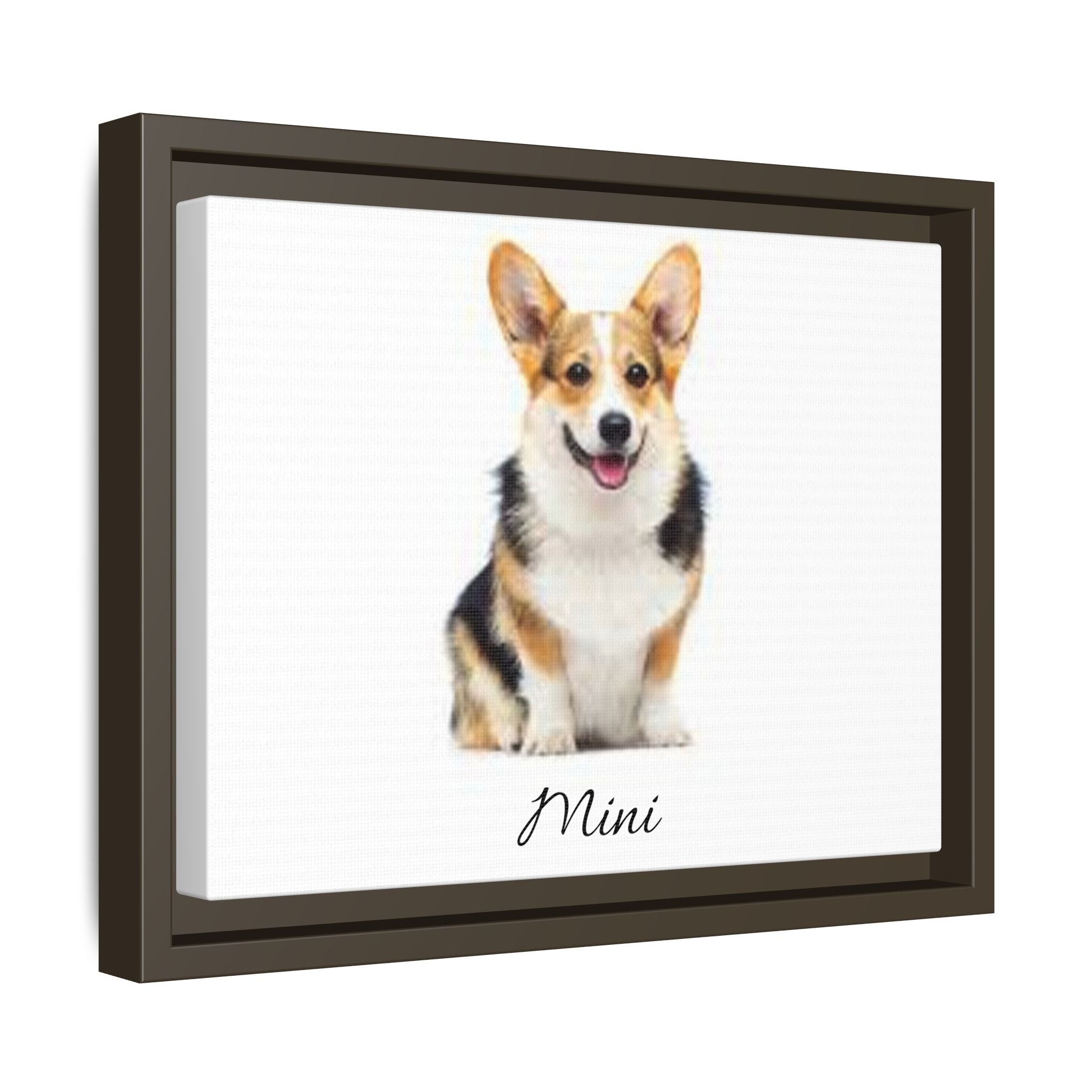 Framed Matte Canvas Portrait – Personalized Wall Art