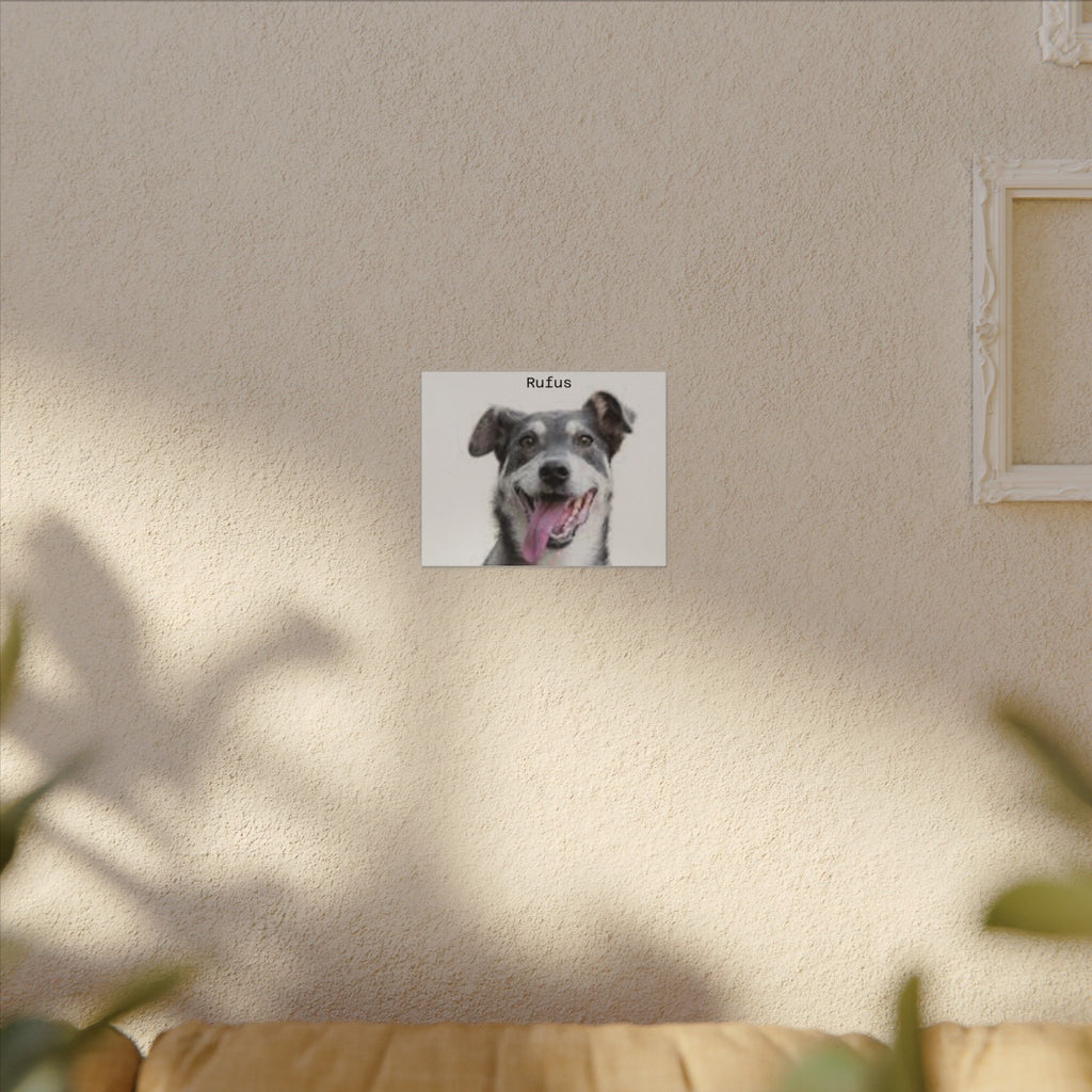 Portrait Canvas — Matte Stretched Wall Art for Pet Lovers