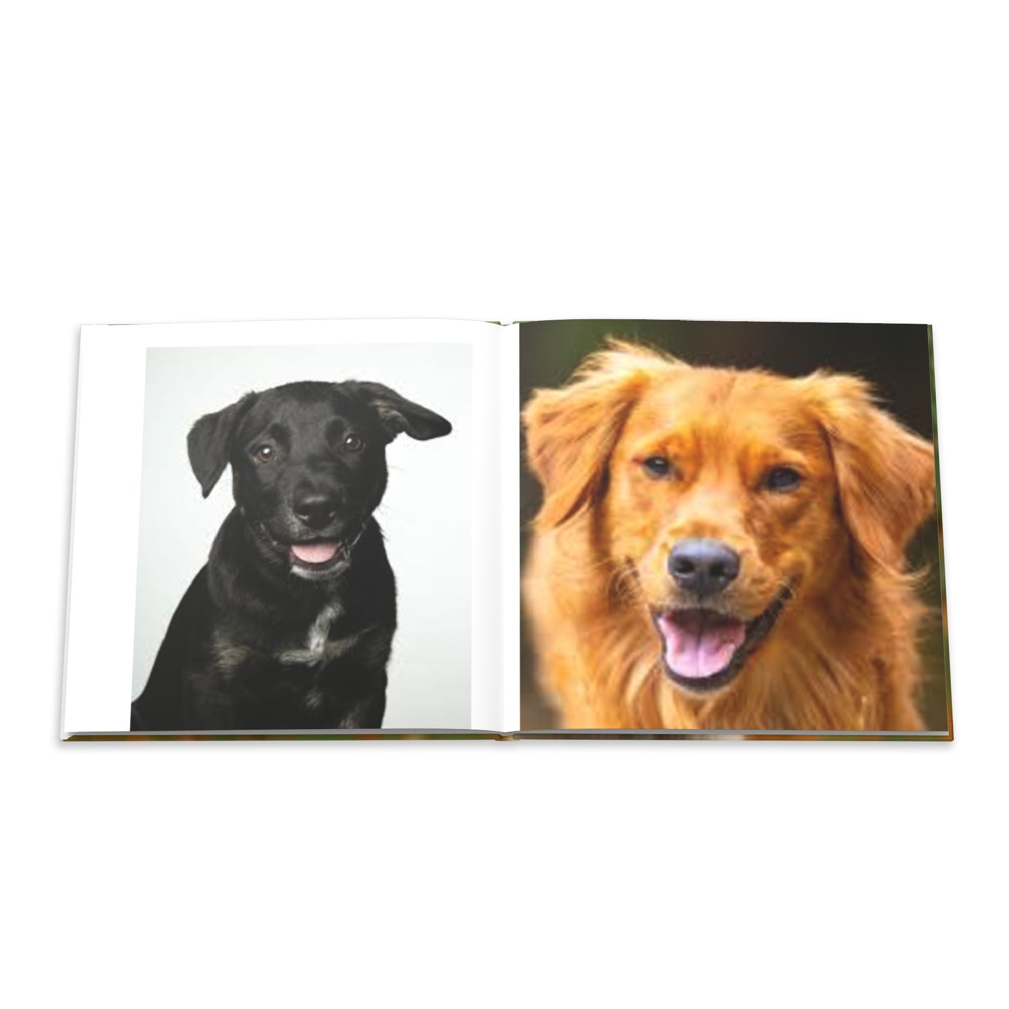 Hardcover Photo Book —  Photo Album (Personalized Pet Memory Book)