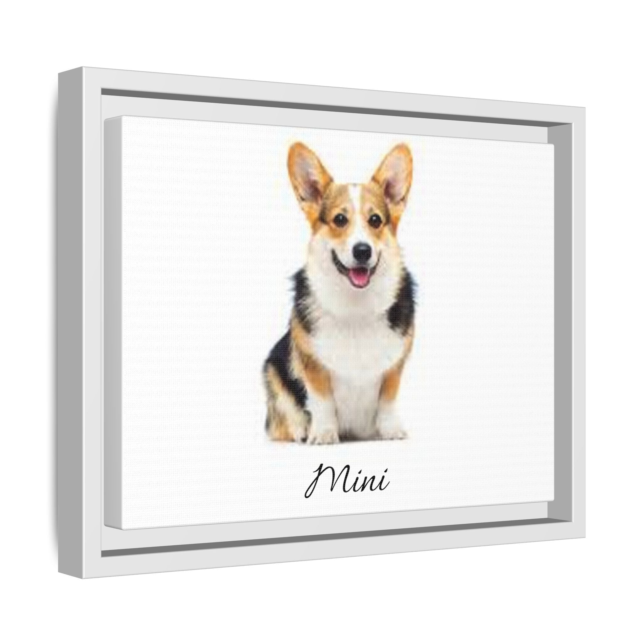 Framed Matte Canvas Portrait – Personalized Wall Art