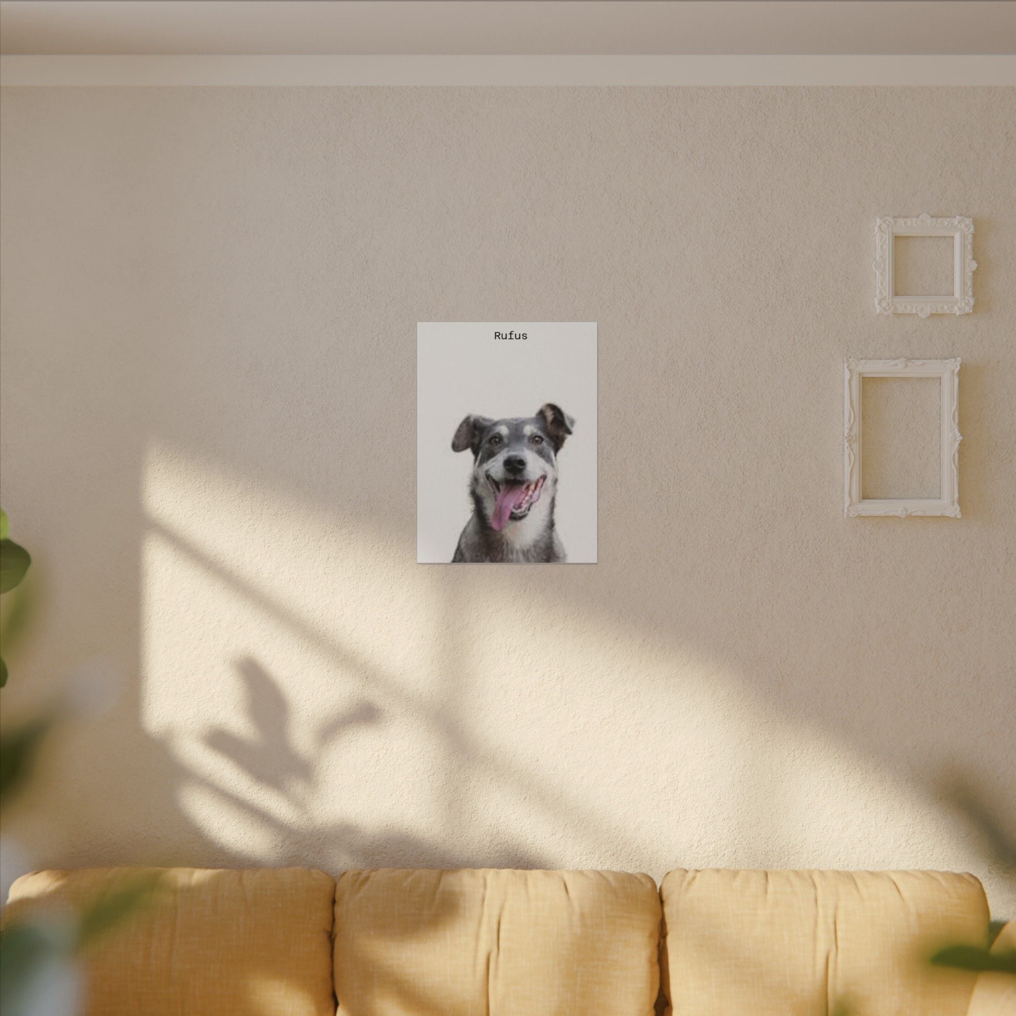 Portrait Canvas — Matte Stretched Wall Art for Pet Lovers