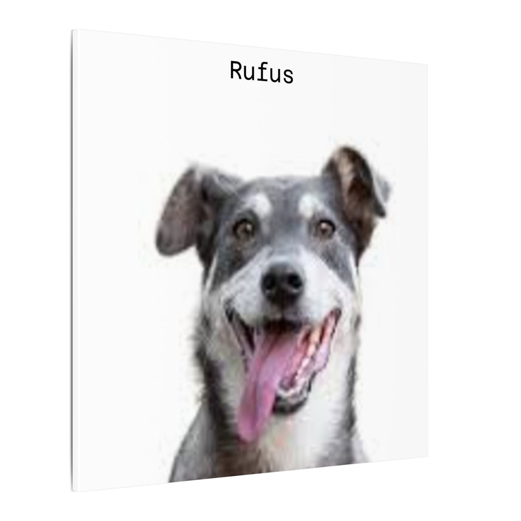 Portrait Canvas — Matte Stretched Wall Art for Pet Lovers