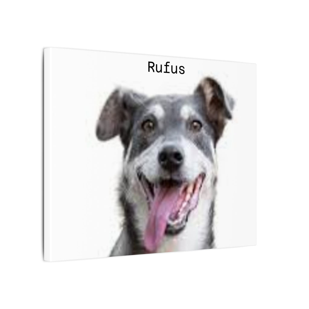 Portrait Canvas — Matte Stretched Wall Art for Pet Lovers