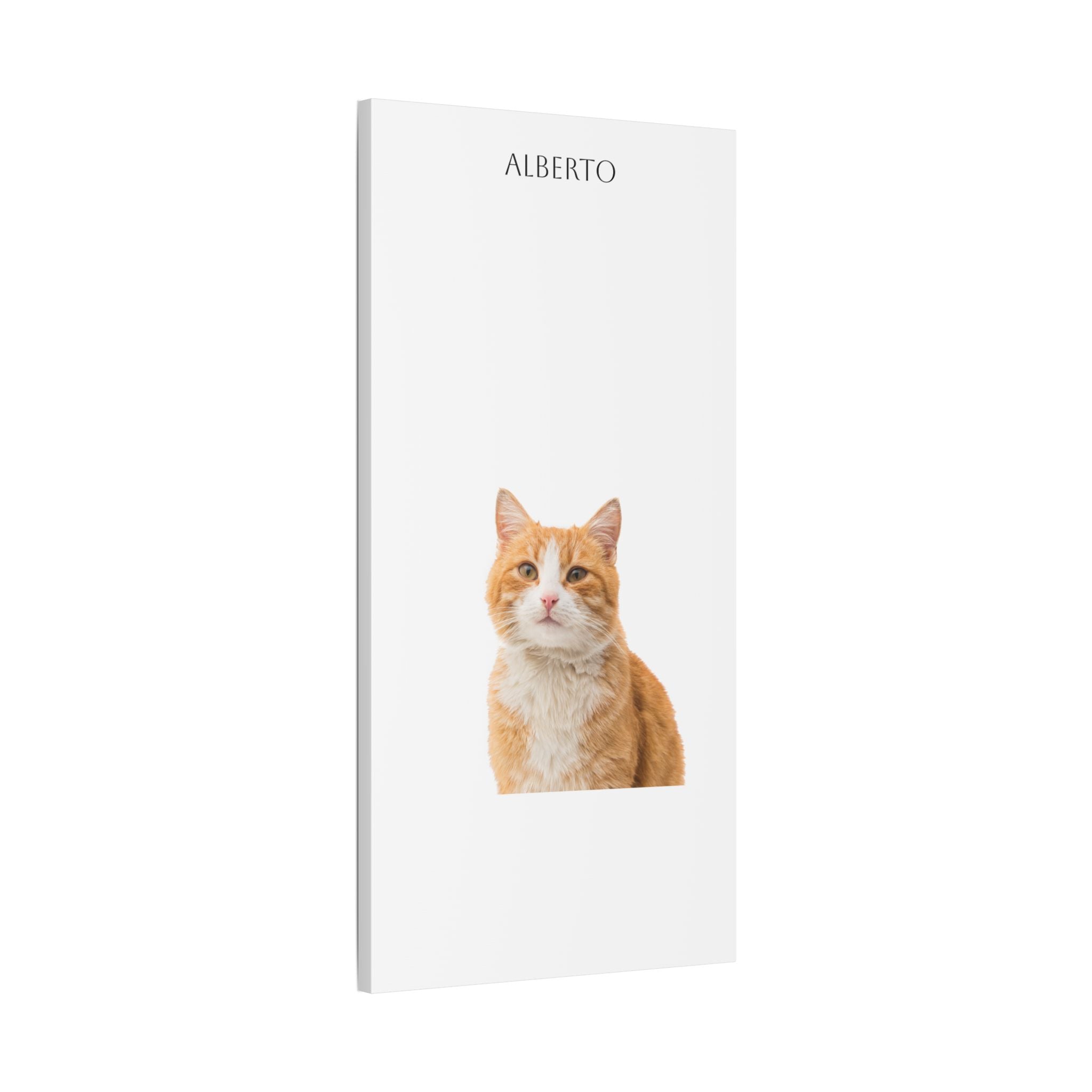 Pet Portrait Satin Canvas (Stretched)
