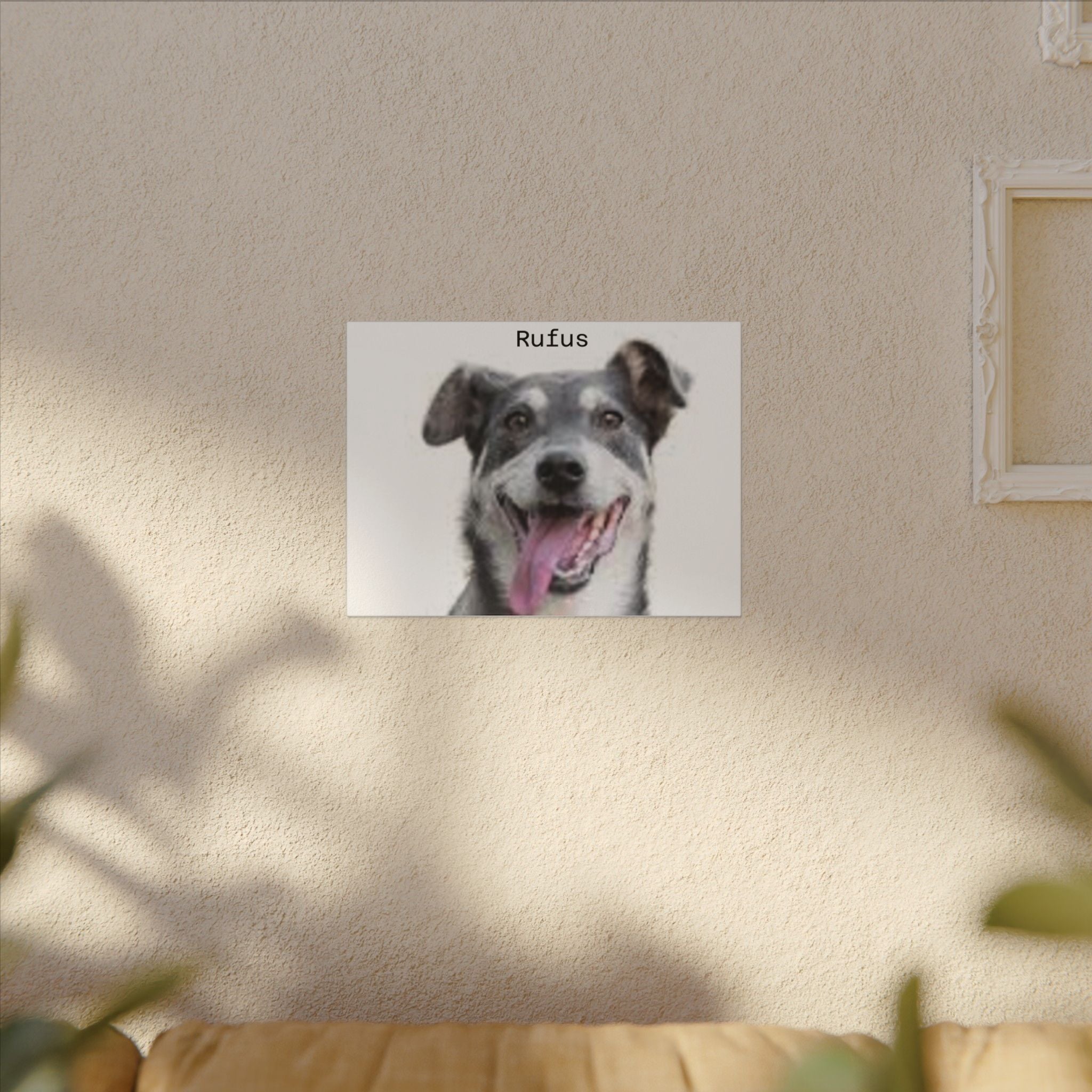 Portrait Canvas — Matte Stretched Wall Art for Pet Lovers