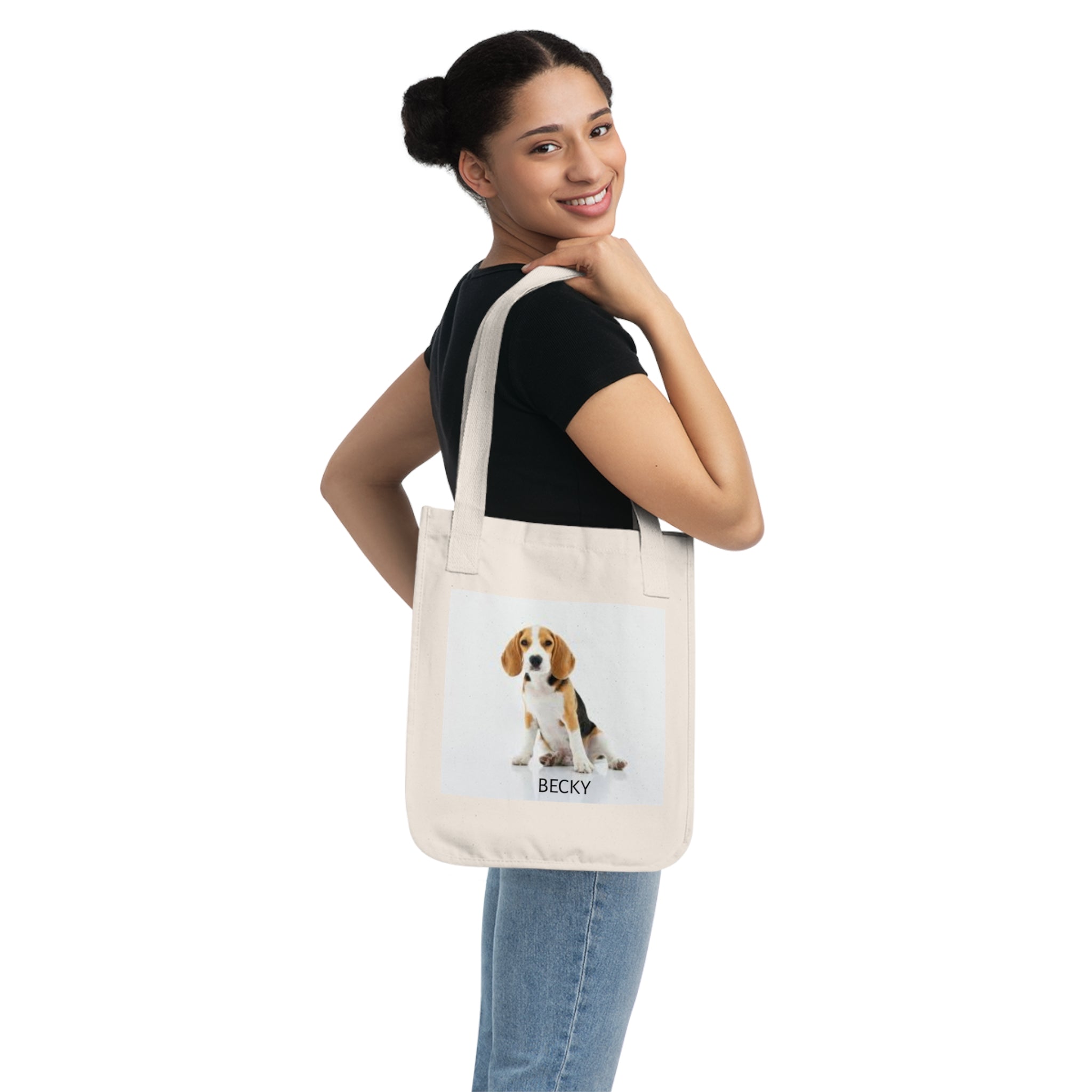 Pet Mom Tote Bag — Personalized Canvas Tote, Eco-Friendly Gift for Dog Lovers