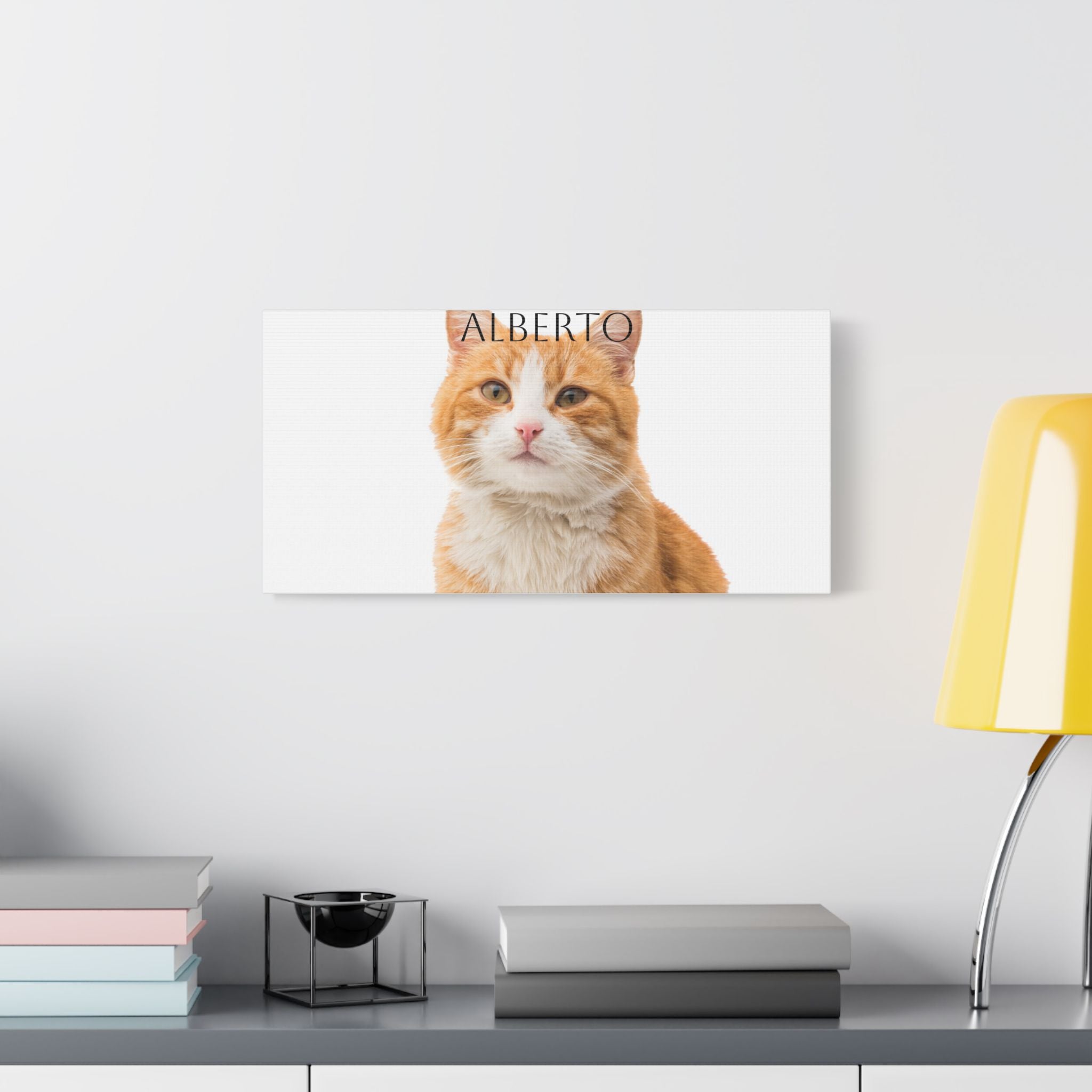 Pet Portrait Satin Canvas (Stretched)