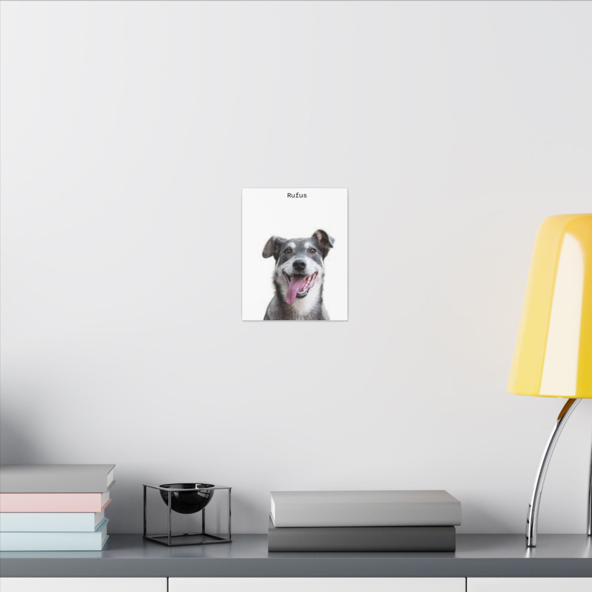 Portrait Canvas — Matte Stretched Wall Art for Pet Lovers