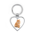 Heart Keychain — Personalized Photo Heart Keyring | Cute Pet Lover Gift