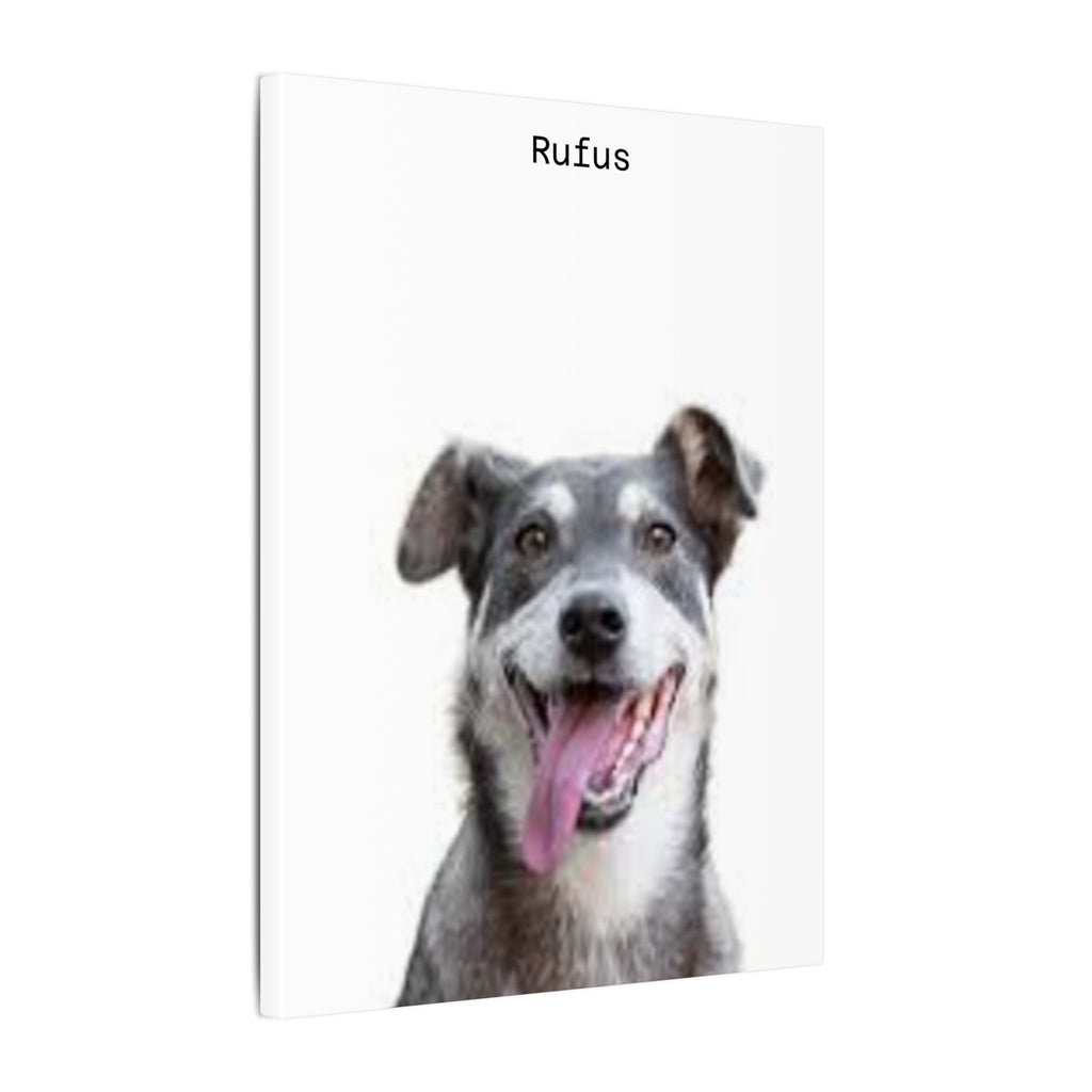Portrait Canvas — Matte Stretched Wall Art for Pet Lovers
