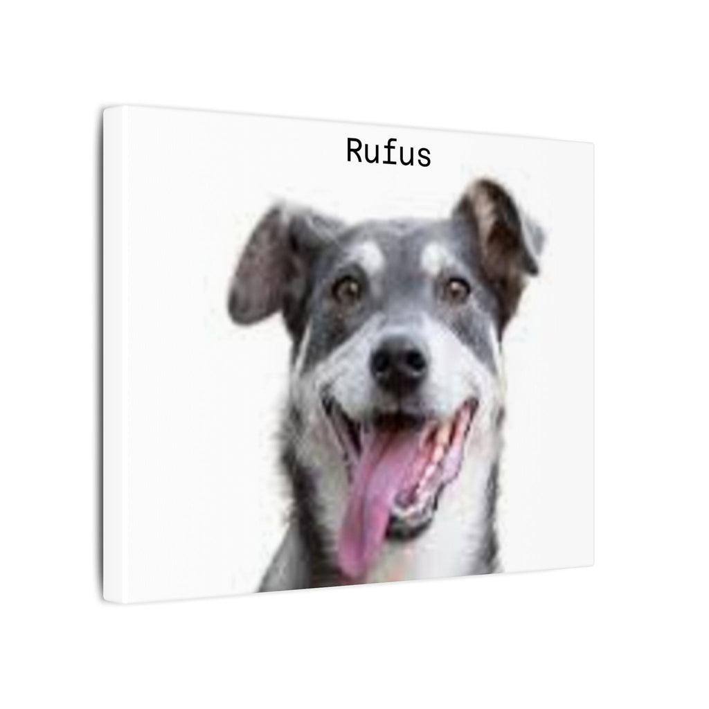Portrait Canvas — Matte Stretched Wall Art for Pet Lovers