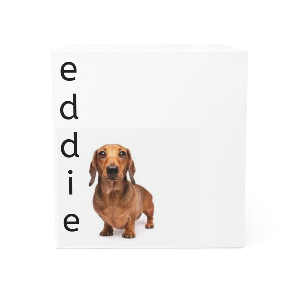 Personalized Note Cube — Custom Sticky Note Block
