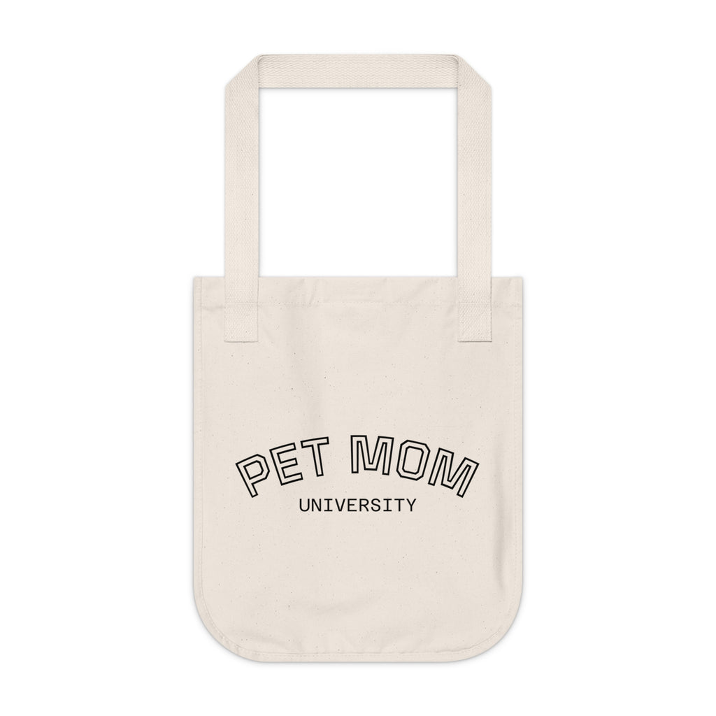 Pet Mom Tote Bag — Personalized Canvas Tote, Eco-Friendly Gift for Dog Lovers
