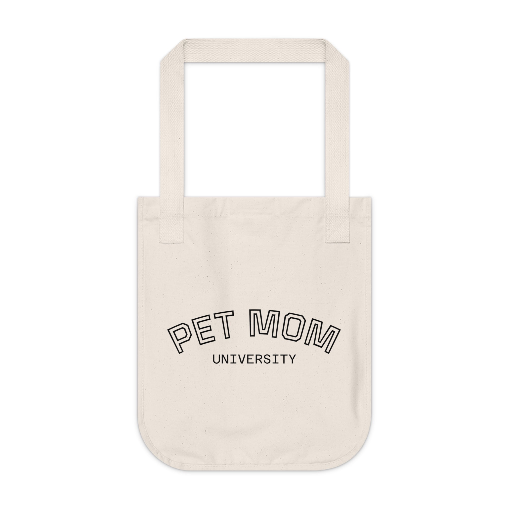 Pet Mom Tote Bag — Personalized Canvas Tote, Eco-Friendly Gift for Dog Lovers